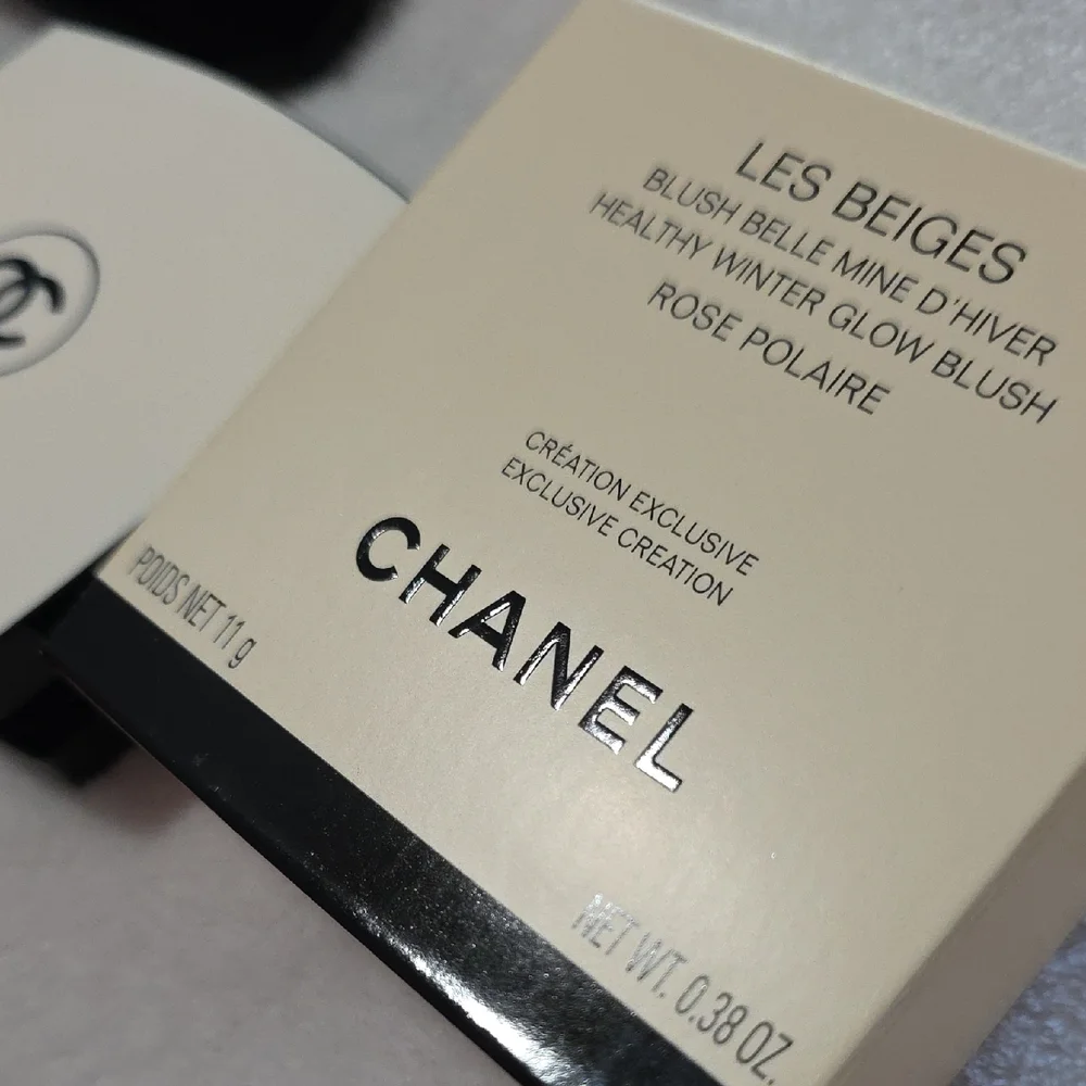 NEW~ CHANEL Les Beiges Healthy Winter Glow Blush - Rose Polaire